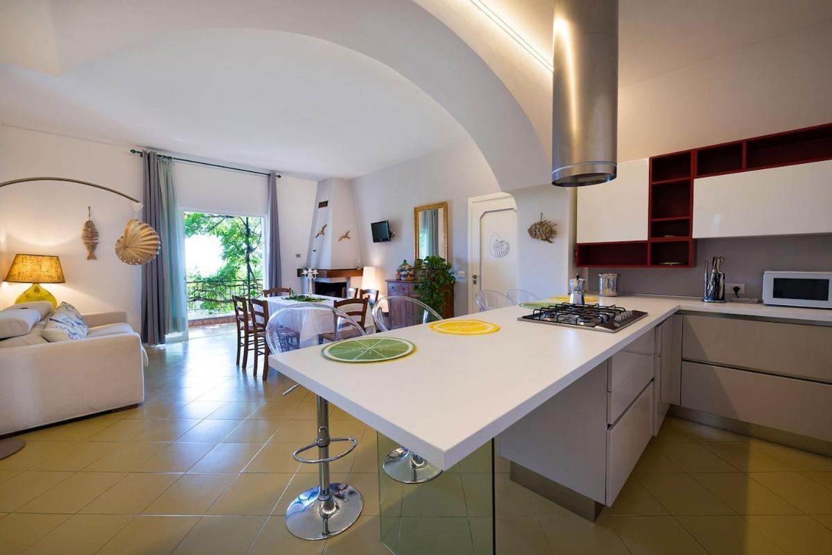 Villa Marinella Close To The Sea With Private Pool Nerano Exterior foto